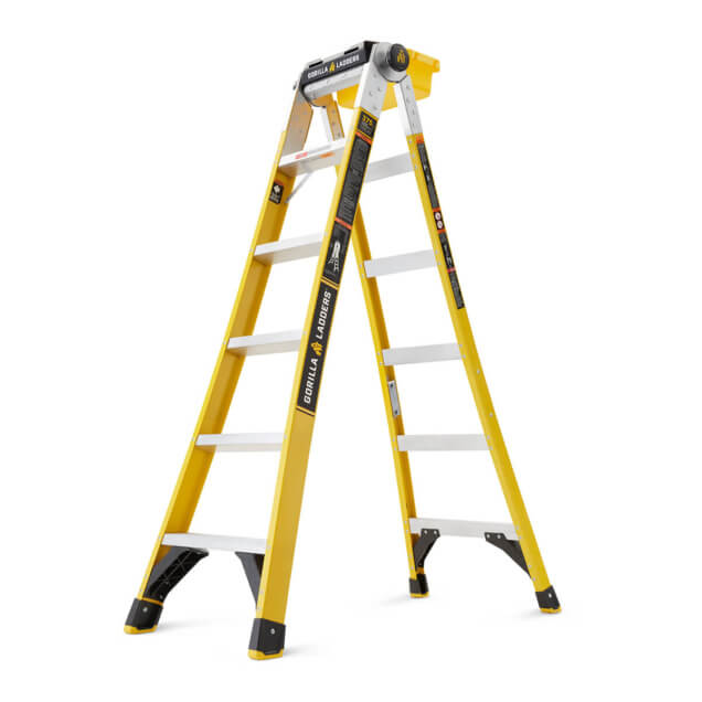 Mid Size Ladder Multi-Position & Multi-Purpose Ladders | Gorilla Ladders