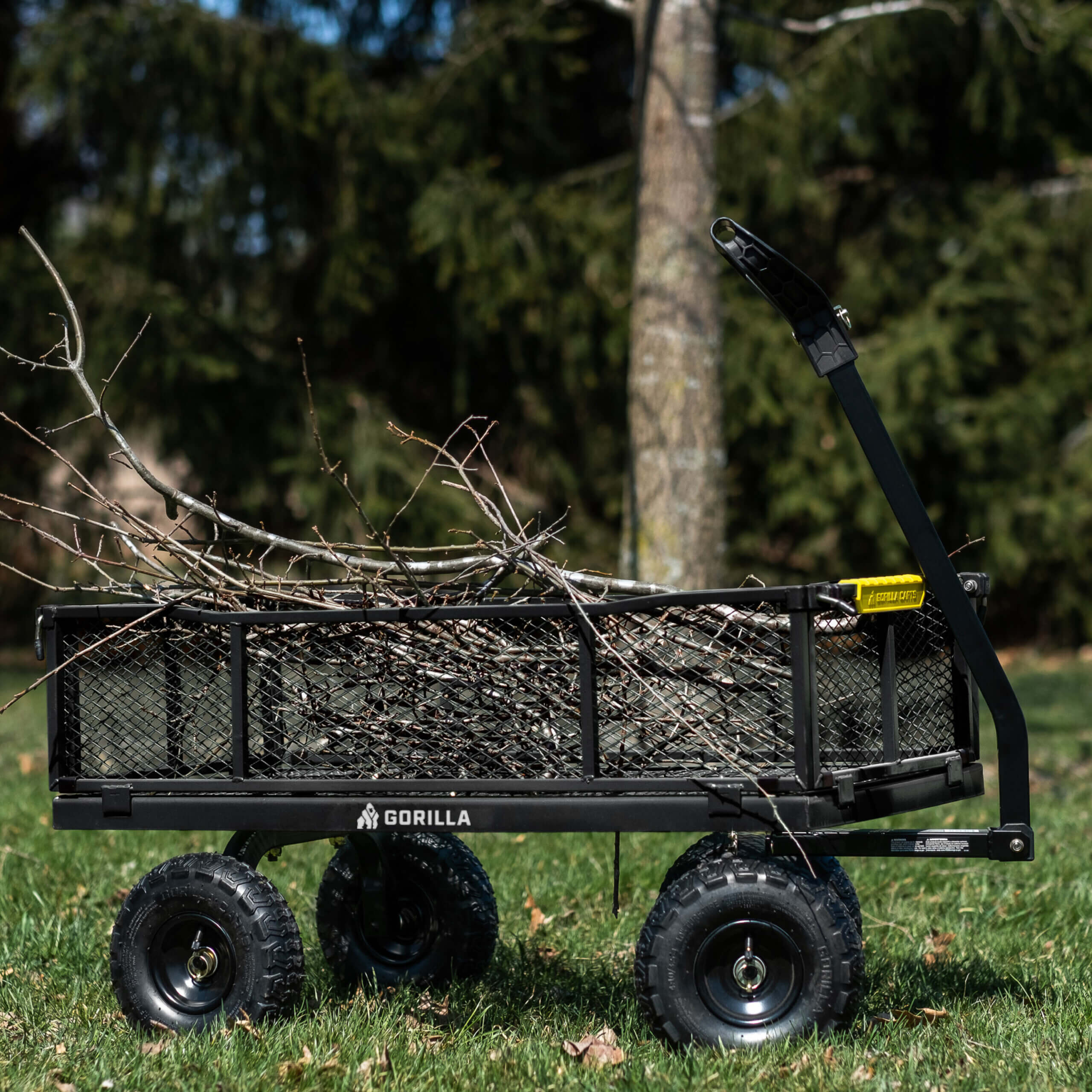 4 Cu. Ft. Steel Utility Cart view 2