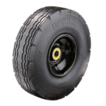 Gorilla branded black utility tire with tread pattern, designed for durability.