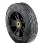 Black Gorilla tire with text "Gorilla" and "Heavy Duty"; durable design for outdoor use.