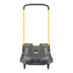 Gorilla Made heavy-duty cart with yellow handle and black platform, text "GORILLA".