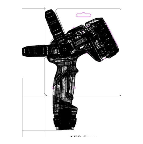 Fireman’s 5-Pattern Adjustable Hose view 1